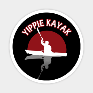 Yippie Kayak Magnet